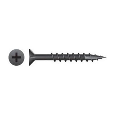 AJLAN CORSAL THREAD BLACK SCREW 8*1-1/4''